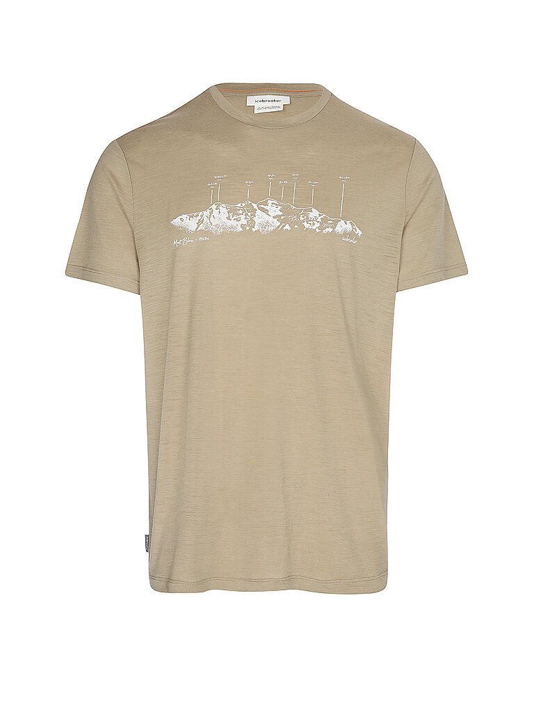 ICEBREAKER Herren Funktionsshirt Massif Trail 150 Tech beige | S