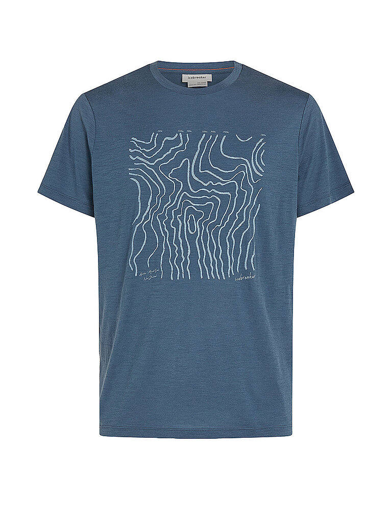 ICEBREAKER Herren Funktionsshirt 150 Tech Lite Great Heights grau | S