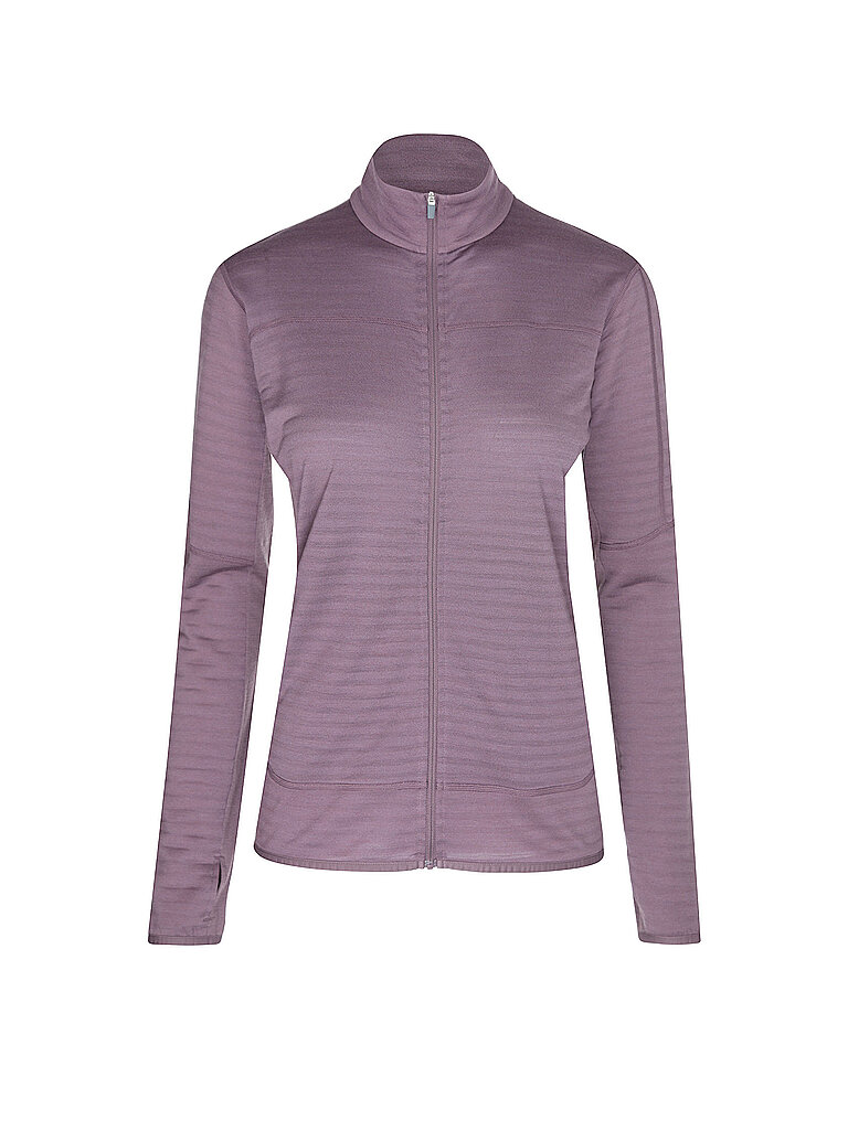 ICEBREAKER Damen Fleecejacke Real Fleece 300 Merino beere | XS