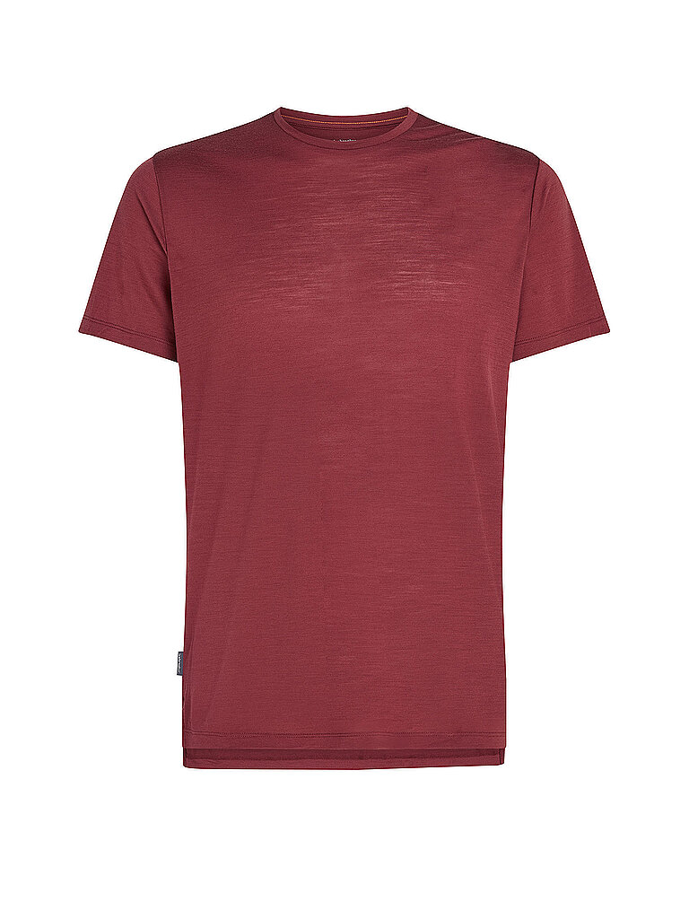 ICEBREAKER Herren Unterziehshirt Sphere III 125 Cool-Lite dunkelrot | S