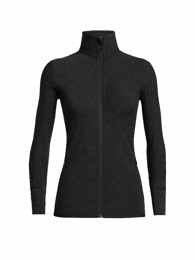 ICEBREAKER | Damen Fleecejacke Descender | grau