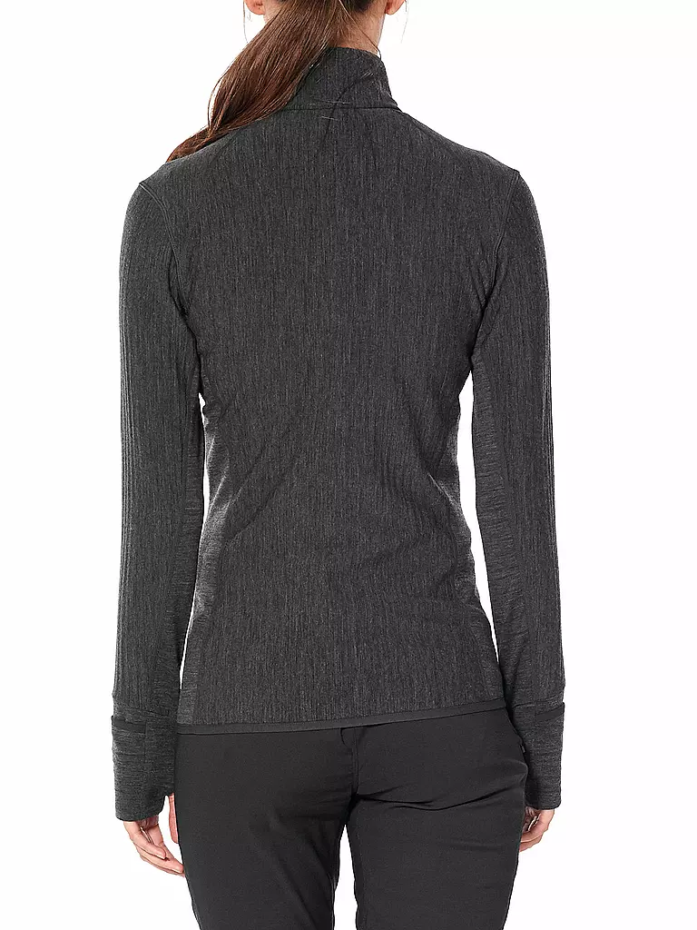 ICEBREAKER | Damen Fleecejacke Descender | grau
