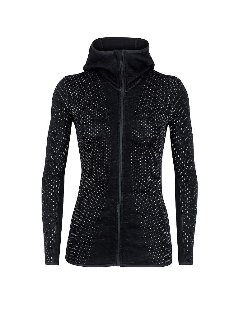 ICEBREAKER | Damen Fleecejacke Elemental Crystal Hoody | 