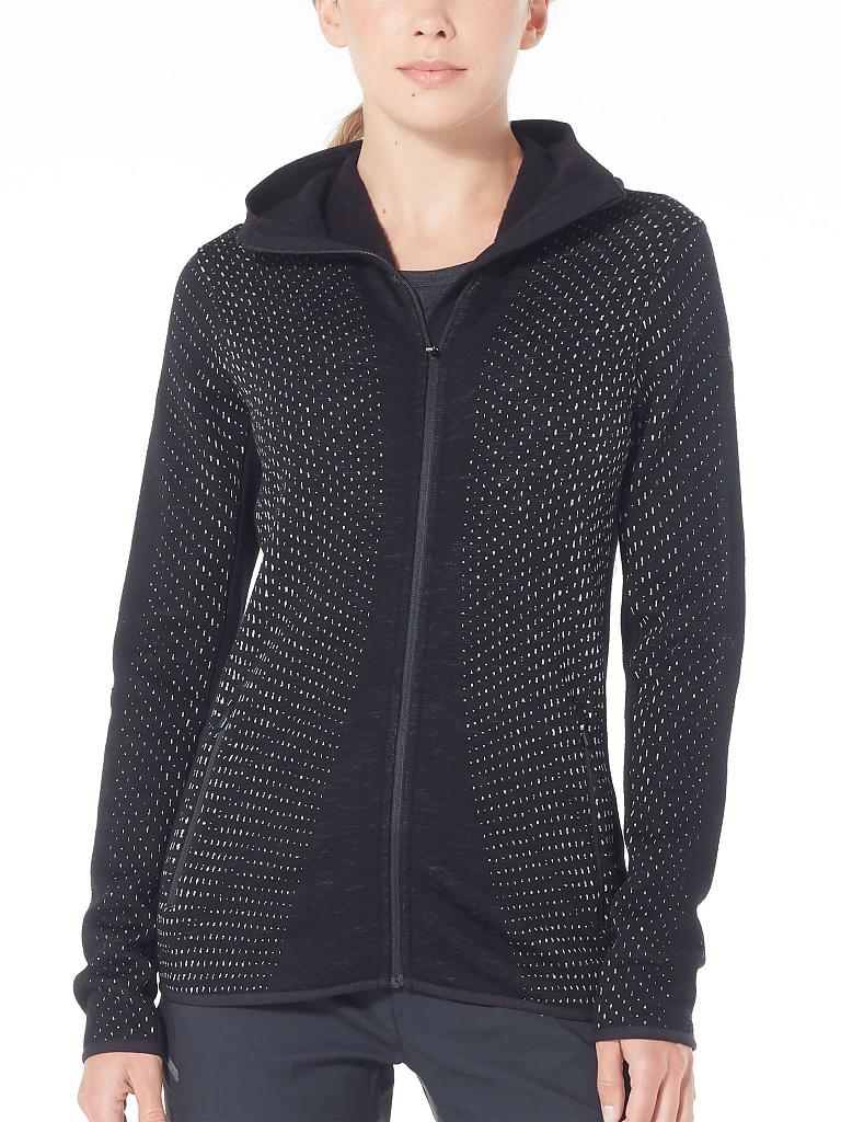 ICEBREAKER | Damen Fleecejacke Elemental Crystal Hoody | 