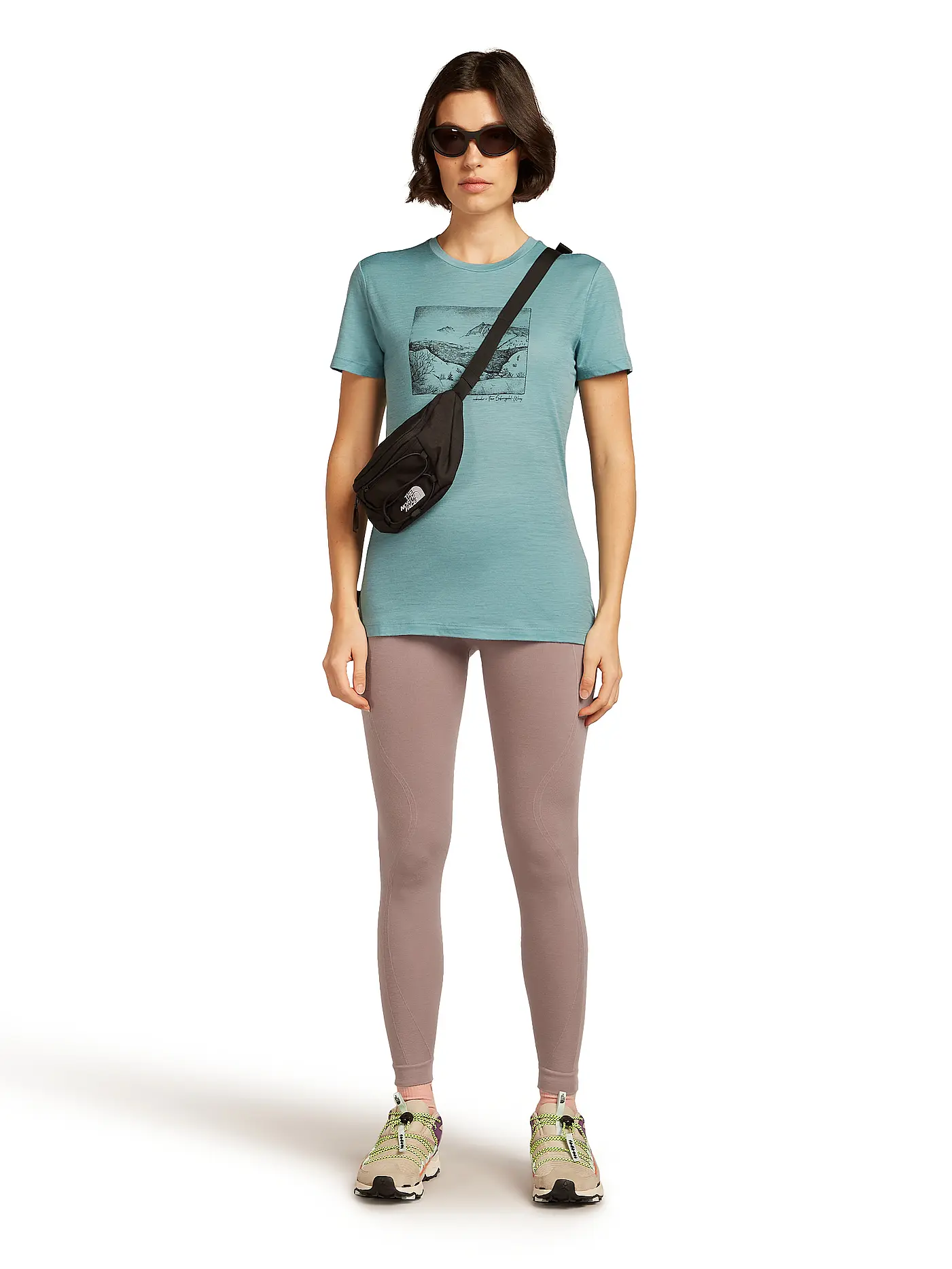 ICEBREAKER | Damen Funktionsshirt Lake View 150 Tech-Lite | mint