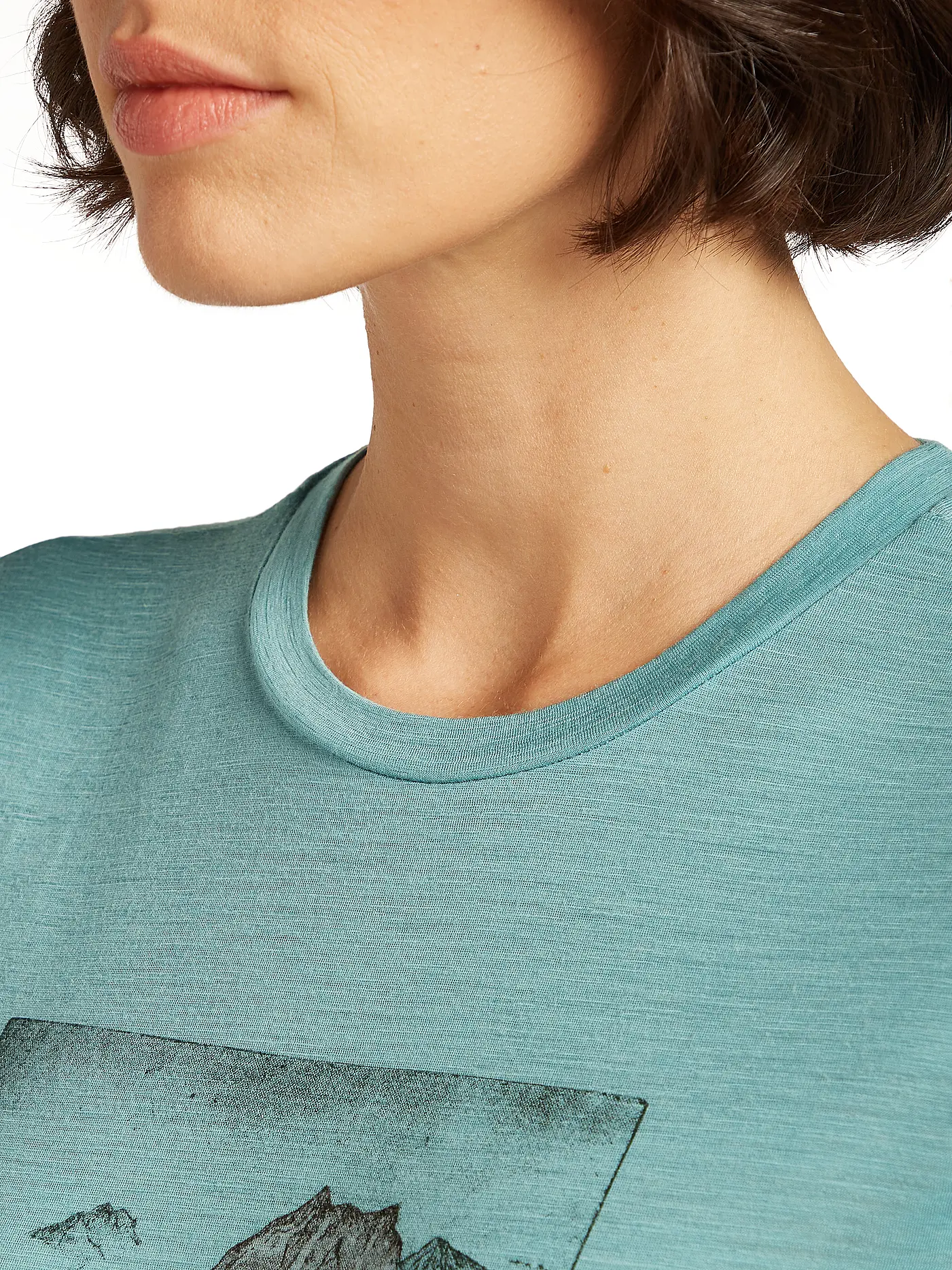 ICEBREAKER | Damen Funktionsshirt Lake View 150 Tech-Lite | mint