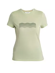 ICEBREAKER | Damen Funktionsshirt Merino 150 Tech Lite III Contour | hellgrün
