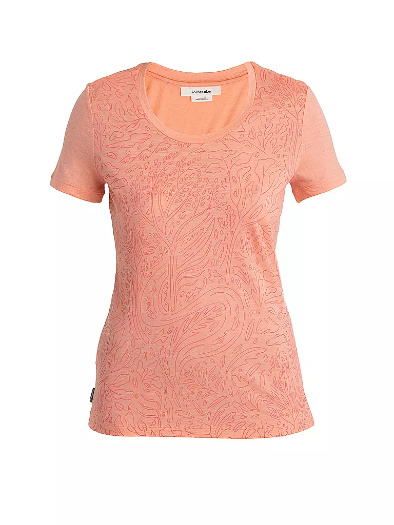 ICEBREAKER | Damen Funktionsshirt Merino 150 Tech Lite III | koralle