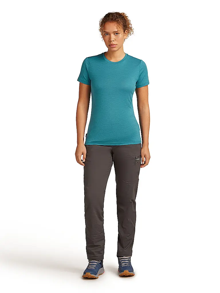 ICEBREAKER | Damen Funktionsshirt Merino 150 Tech Lite III | petrol