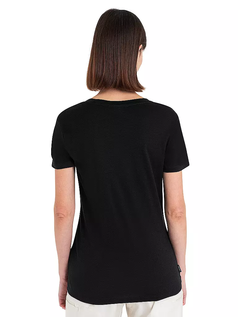 ICEBREAKER | Damen Funktionsshirt Merino 150 Tech Lite III | schwarz