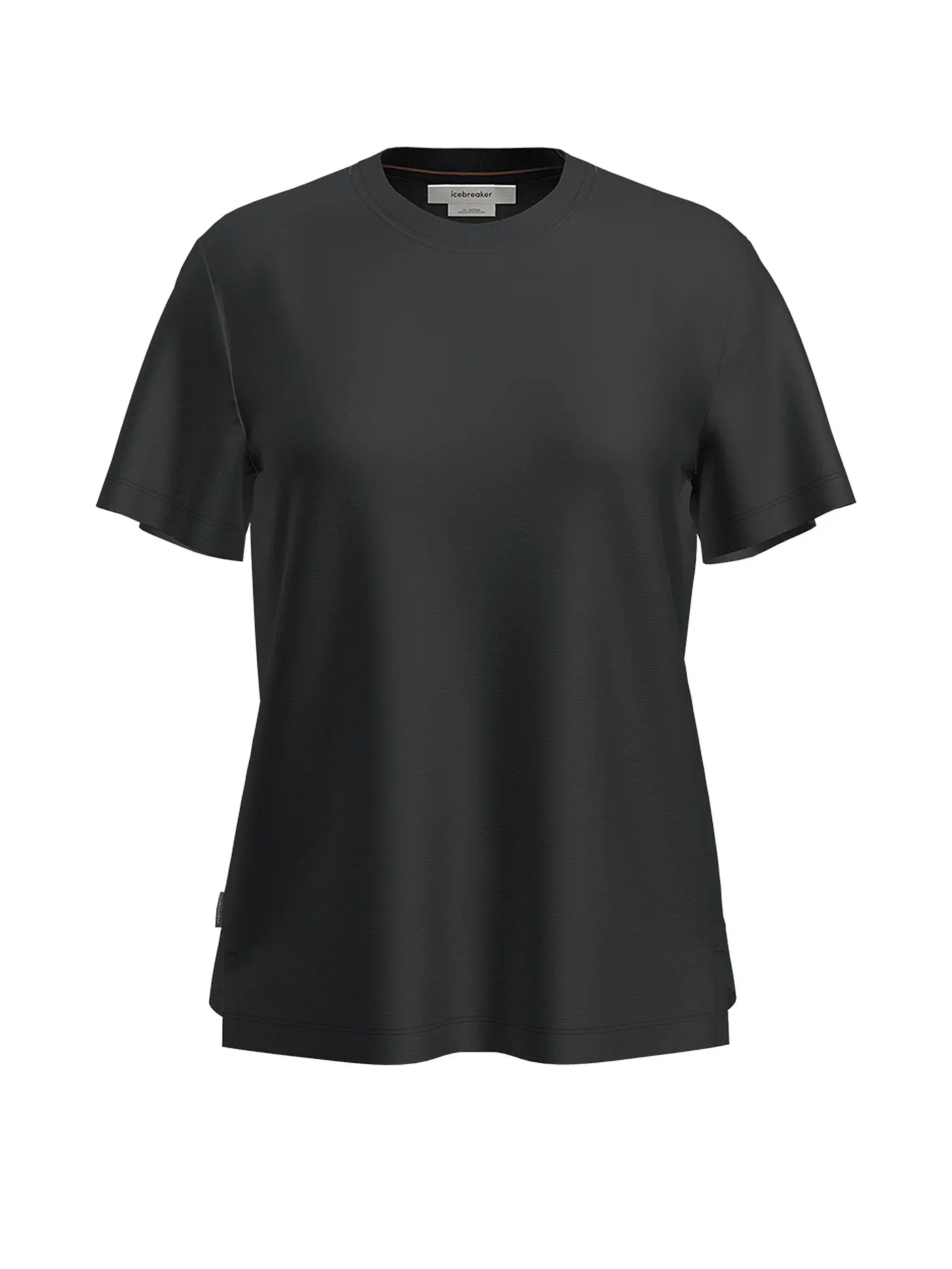 ICEBREAKER | Damen Funktionsshirt Merino 150 Tech Lite Relaxed  | schwarz