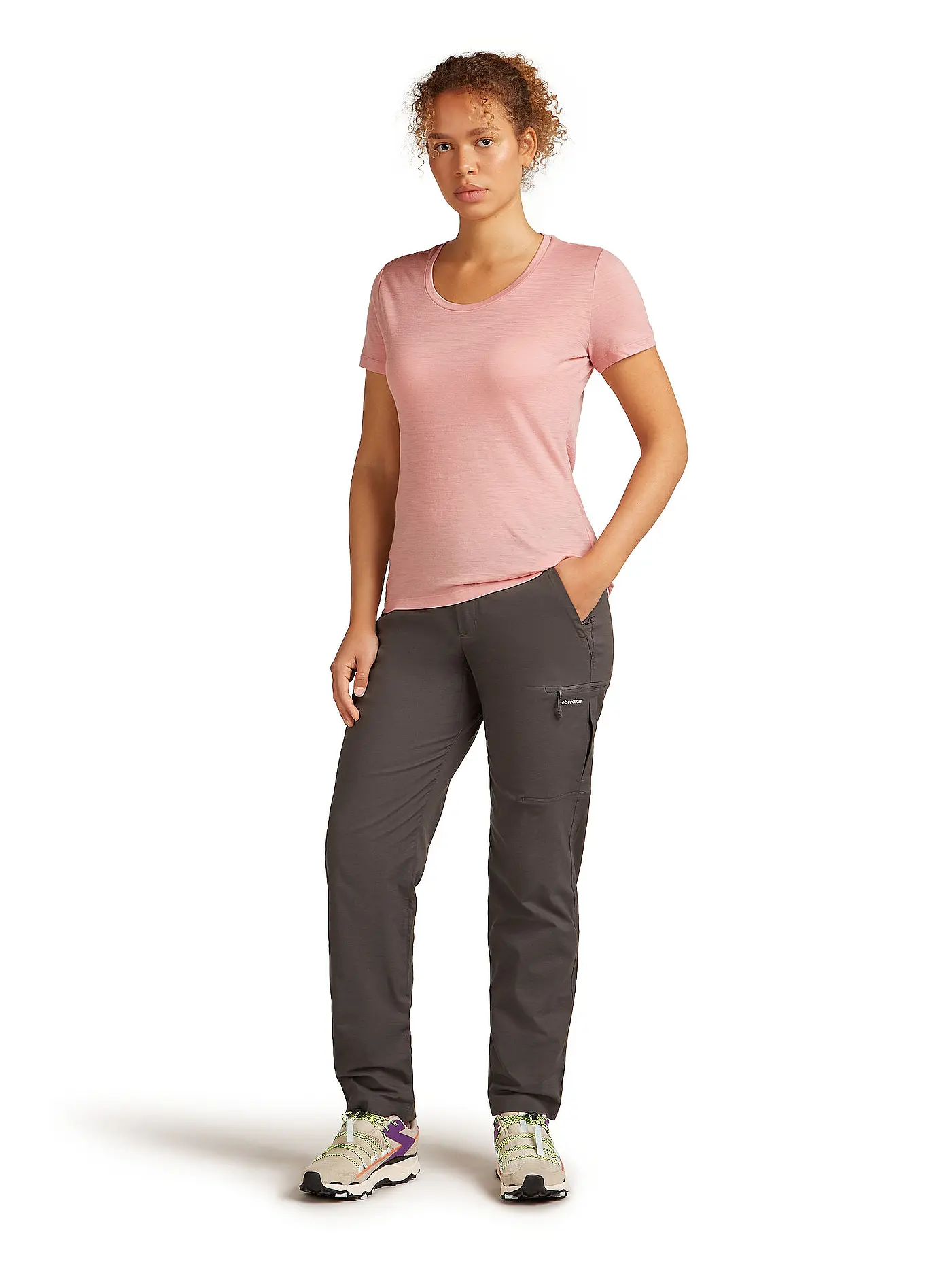 ICEBREAKER | Damen Funktionsshirt Merino Tech Lite 150 Uni | dunkelblau