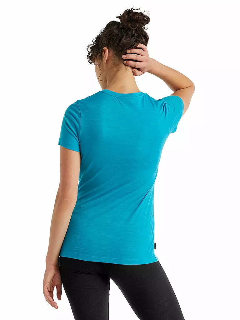 ICEBREAKER | Damen Funktionsshirt Merino Tech Lite II  | blau