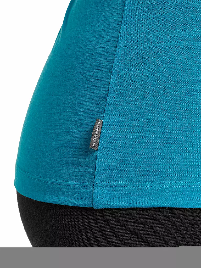 ICEBREAKER | Damen Funktionsshirt Merino Tech Lite II  | blau