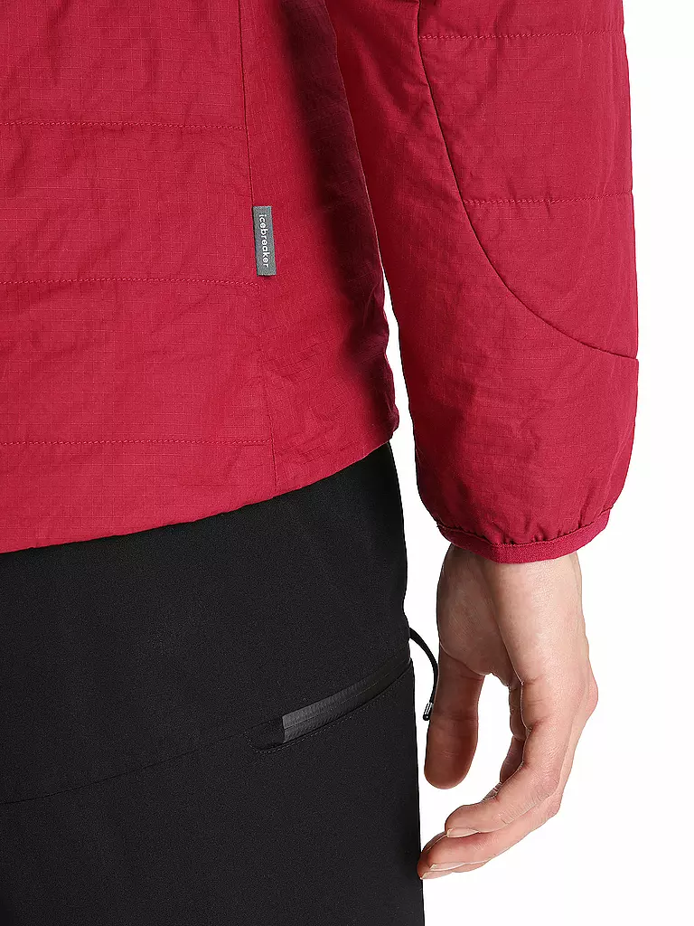 ICEBREAKER | Damen Isojacke MerinoLoft™  | beere
