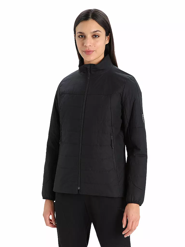 ICEBREAKER | Damen Isojacke MerinoLoft™  | schwarz