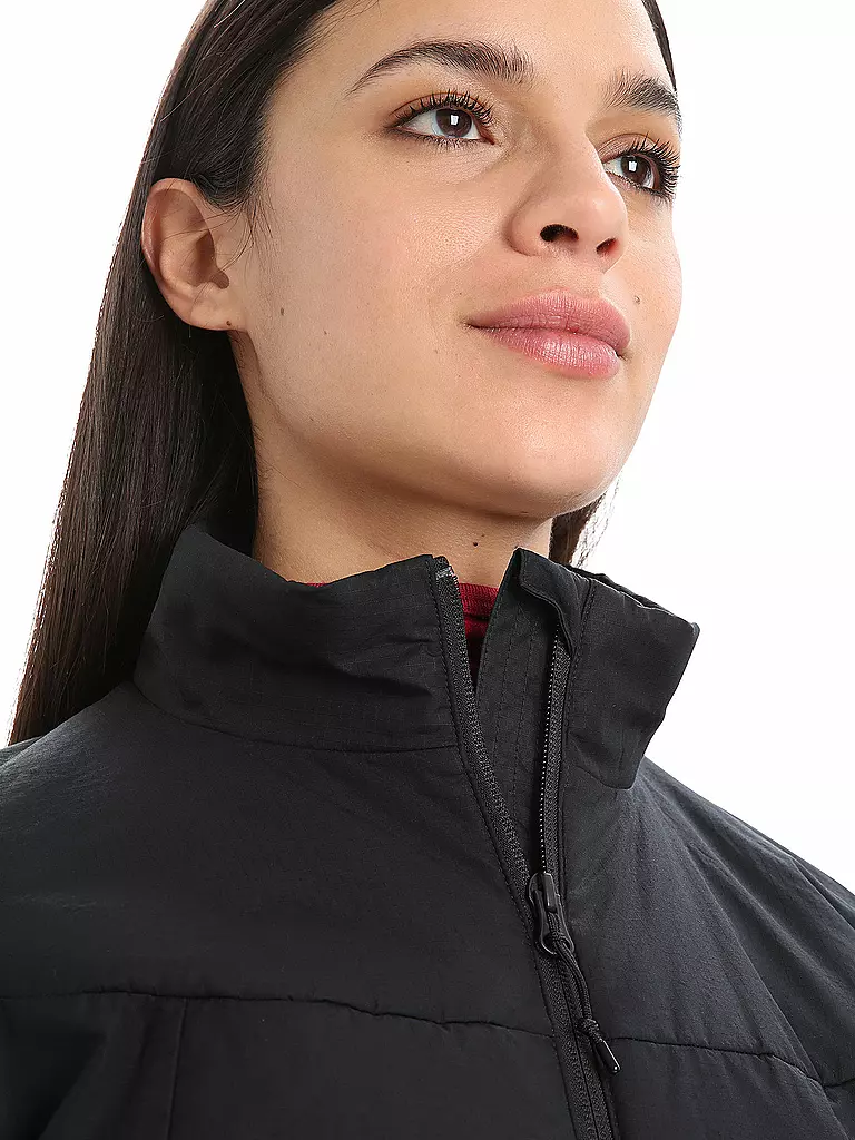 ICEBREAKER | Damen Isojacke MerinoLoft™  | schwarz