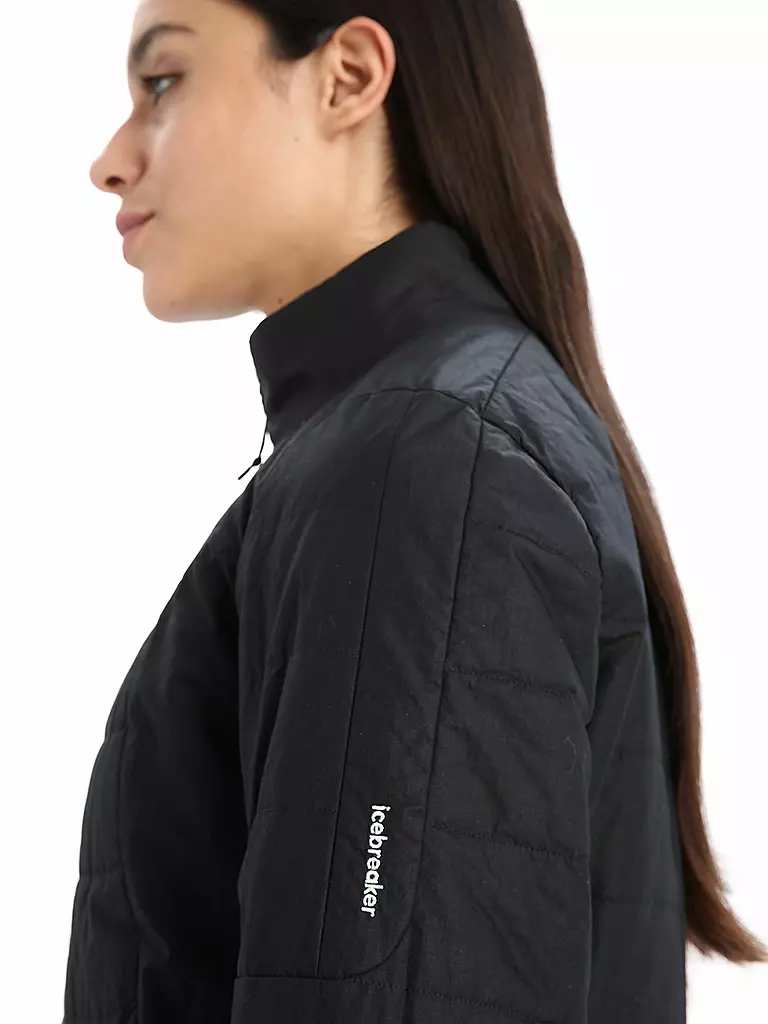 ICEBREAKER | Damen Isojacke MerinoLoft™  | schwarz