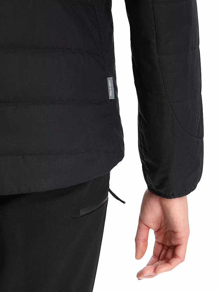 ICEBREAKER | Damen Isojacke MerinoLoft™  | schwarz