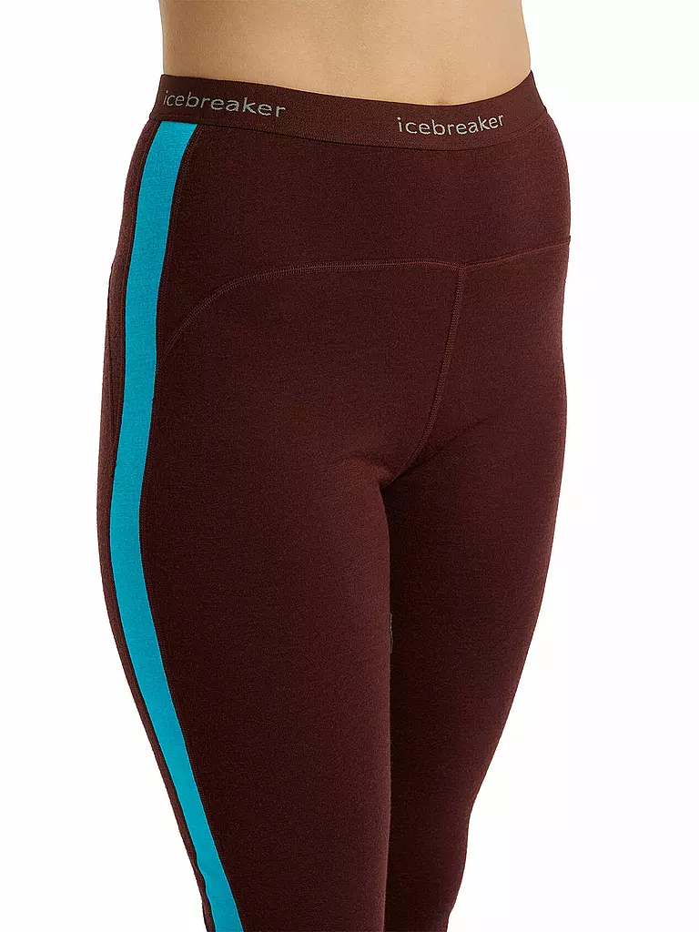 ICEBREAKER | Damen Leggings Merino 200 Sonebula | braun