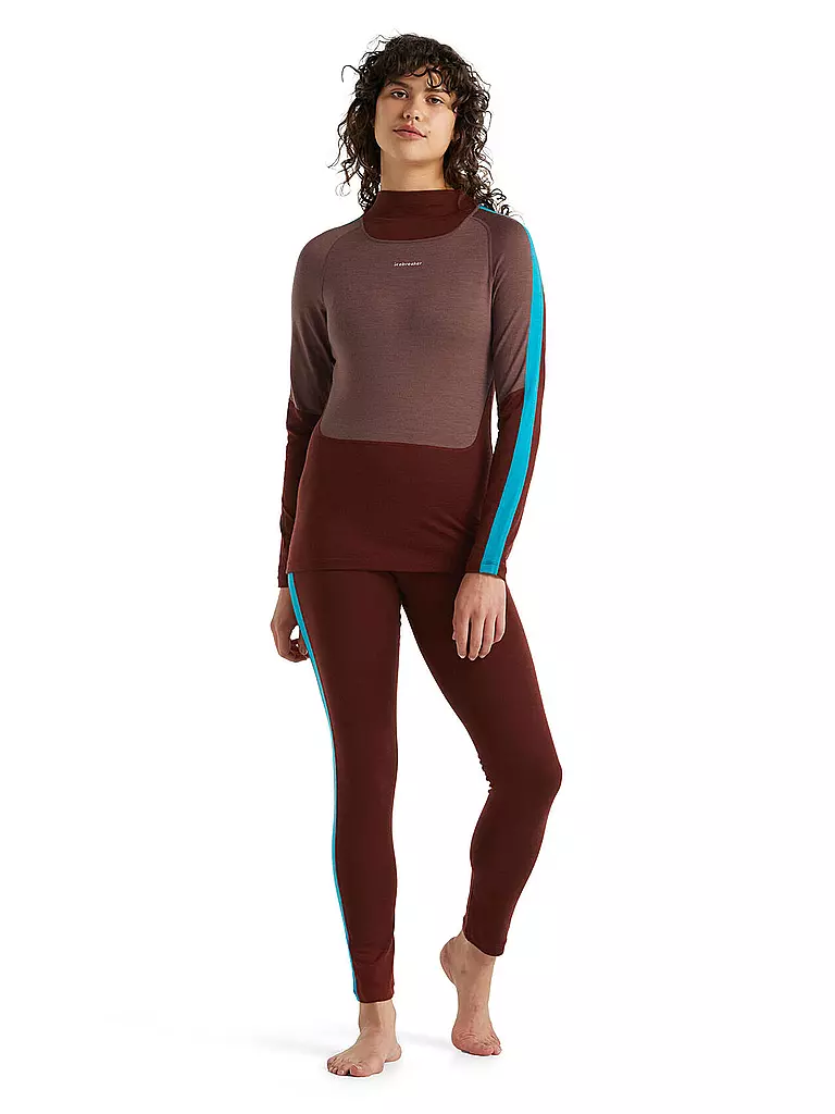 ICEBREAKER | Damen Leggings Merino 200 Sonebula | braun