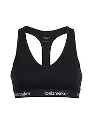 ICEBREAKER | Damen Sport-BH Sprite Racerback | schwarz