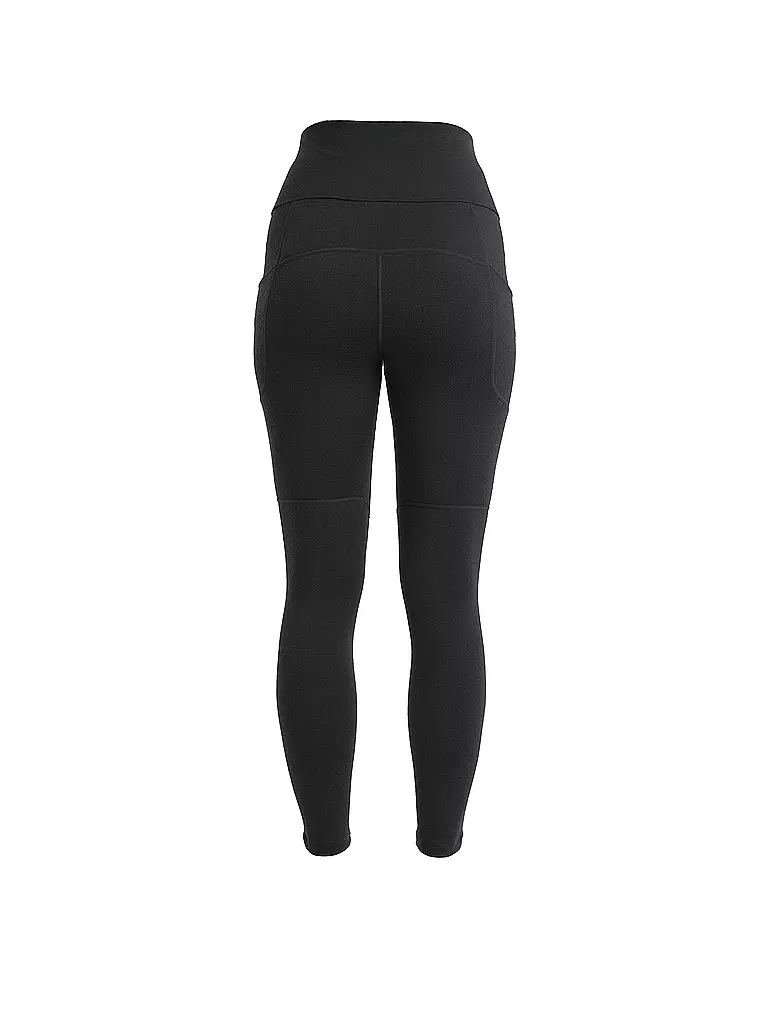 ICEBREAKER | Damen TIght Merino Speed Winter | schwarz