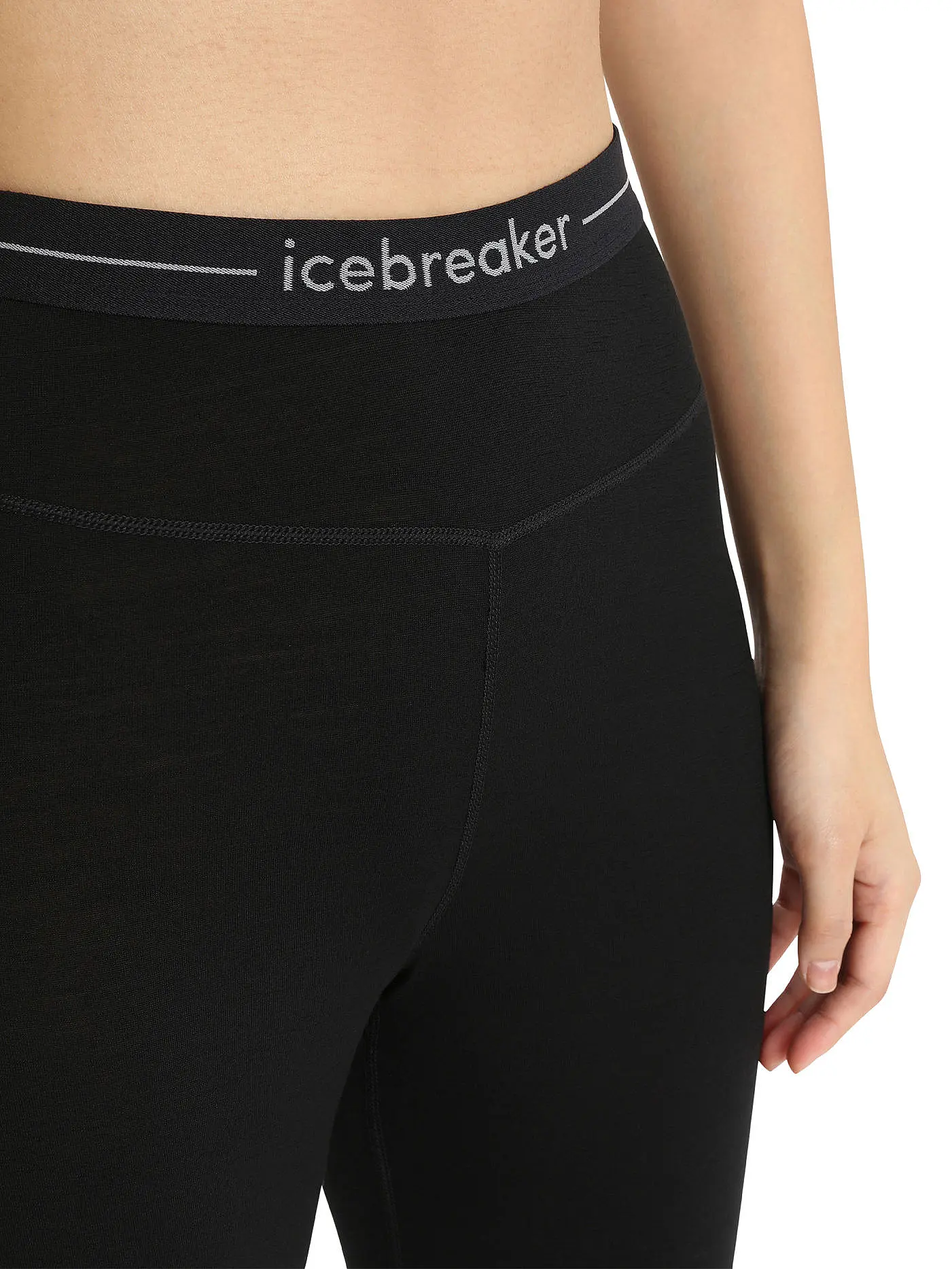 ICEBREAKER | Damen Tight ZoneKnit™ 200 | schwarz