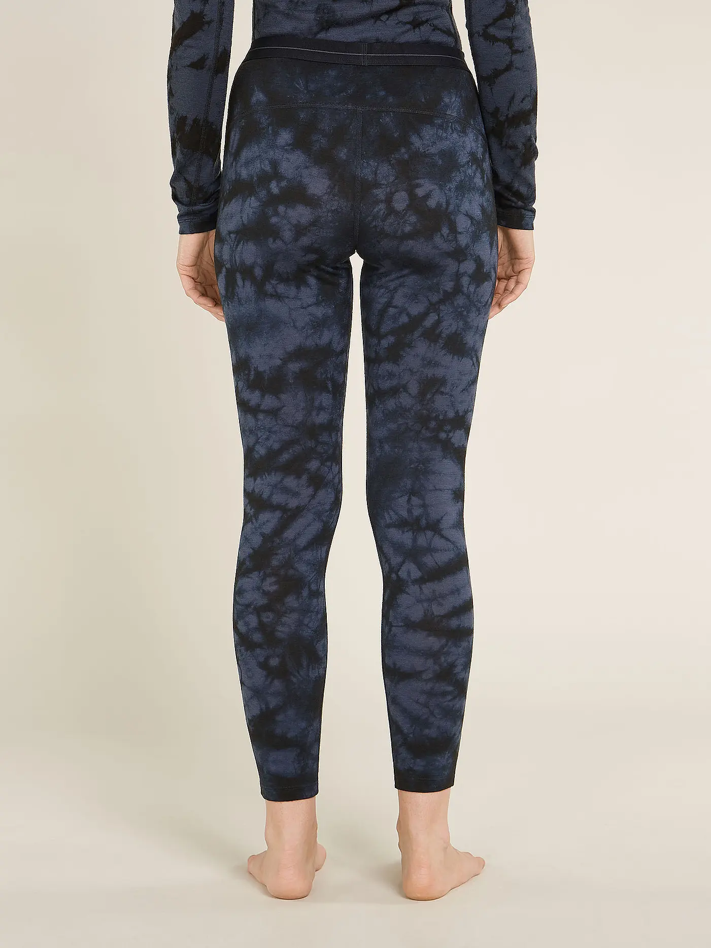 ICEBREAKER | Damen Unterzieh Hose Cloud Dye Oasis 200 | grau