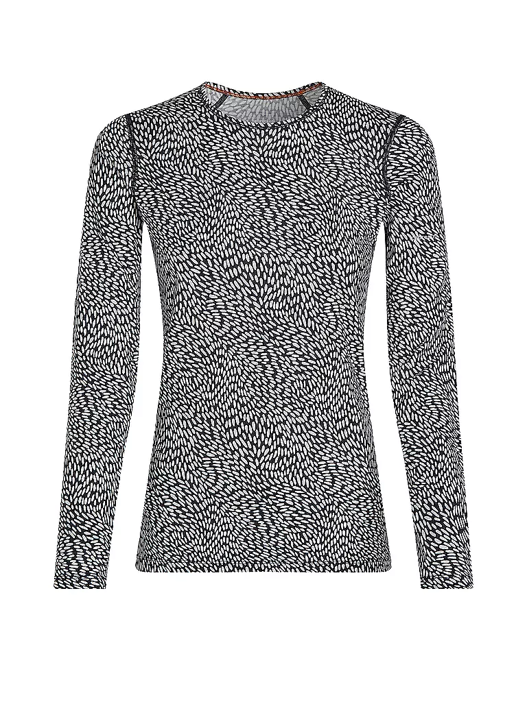 ICEBREAKER | Damen Unterzieh Shirt Oasis 200 Merino | schwarz