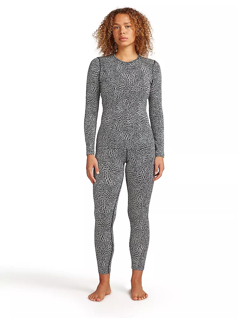 ICEBREAKER | Damen Unterzieh Shirt Oasis 200 Merino | schwarz
