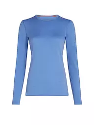 ICEBREAKER | Damen Funktionsshirt Merino 200 Oasis LS | blau