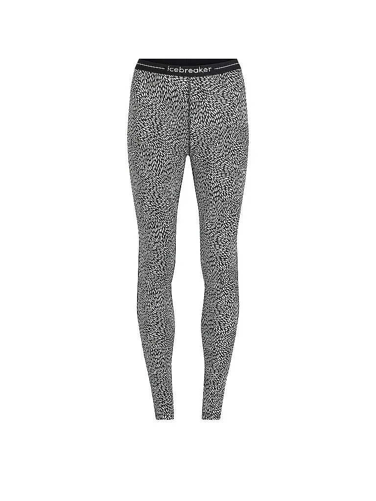ICEBREAKER | Damen Unterziehhose Oasis 200 Merino Meliert | dunkelblau