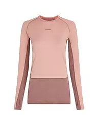 ICEBREAKER | Damen Unterziehshirt 200 ZoneKnit™ Merino | rosa