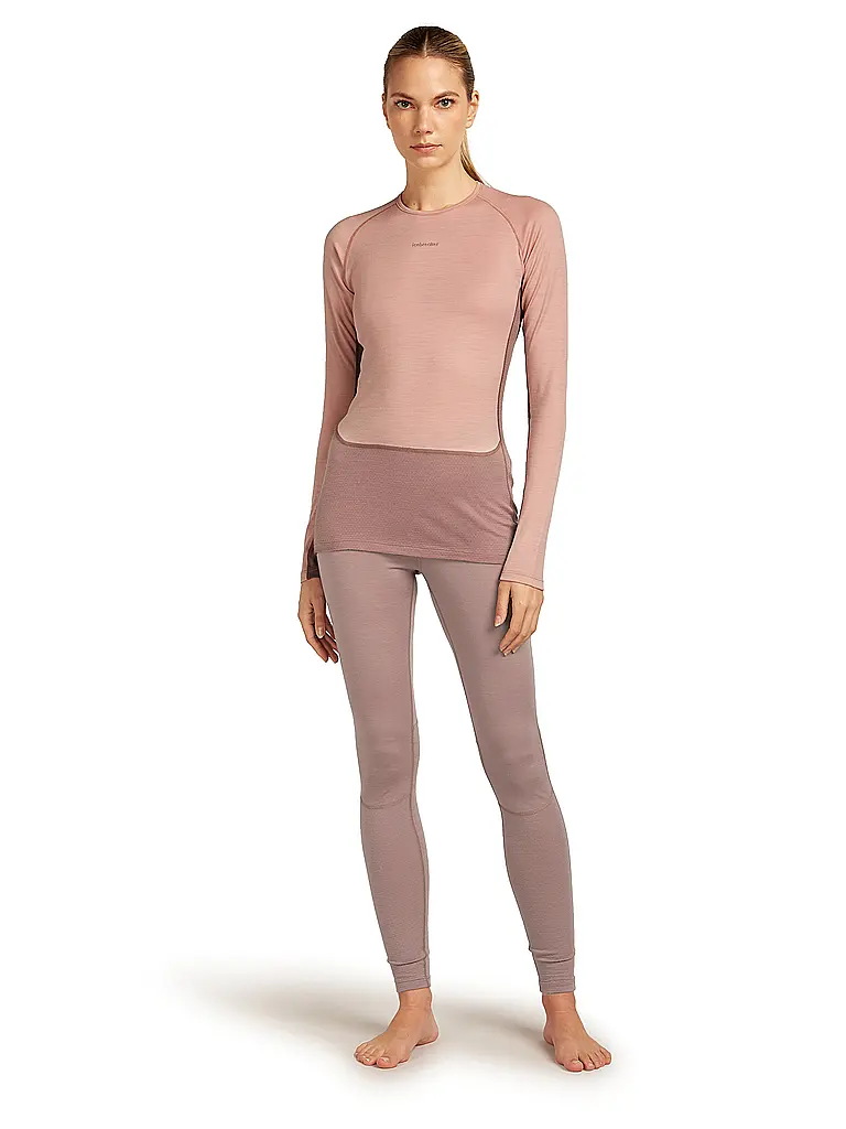 ICEBREAKER | Damen Unterziehshirt 200 ZoneKnit™ Merino | rosa