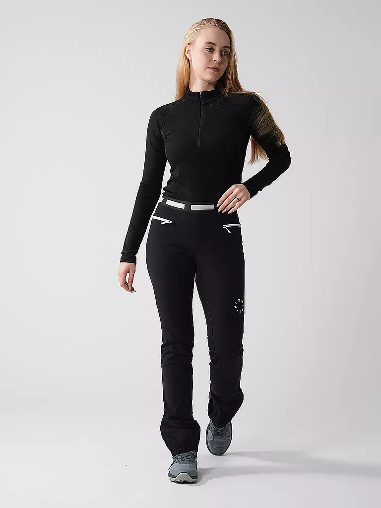 ICEBREAKER | Damen Unterziehshirt Merinofine Polar 300 | schwarz