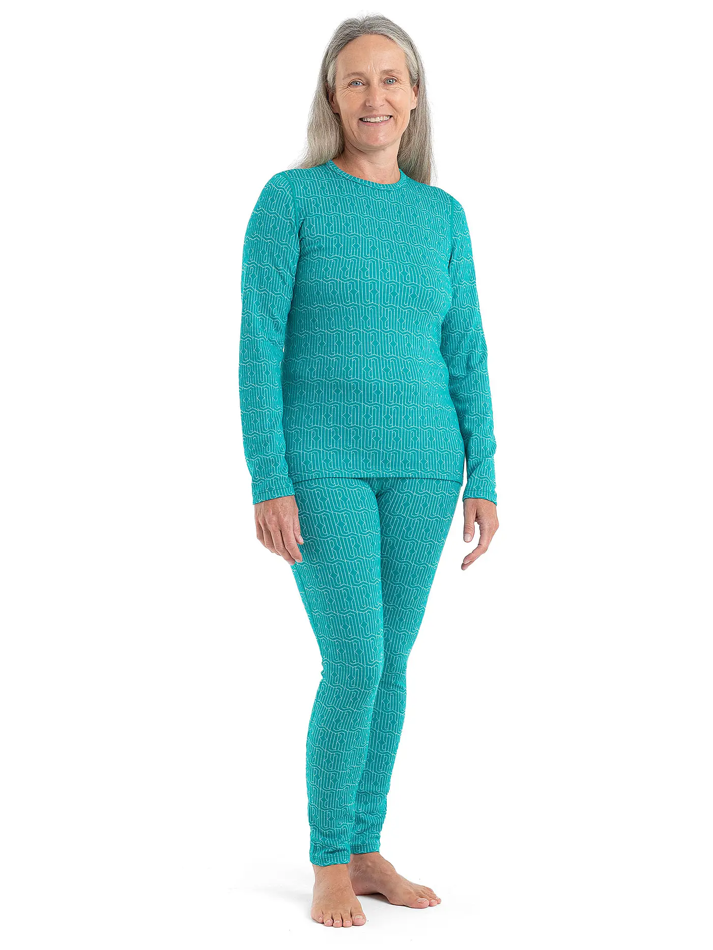ICEBREAKER | Damen Zipshirt Merino 260 Vertex Half-Zip-Thermo | mint