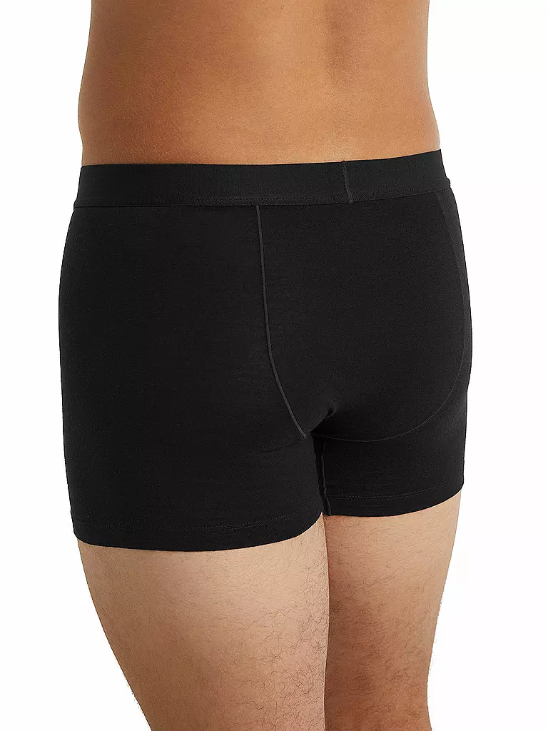 ICEBREAKER | Herren Boxer Cool-Lite™ Merino Anatomica | schwarz