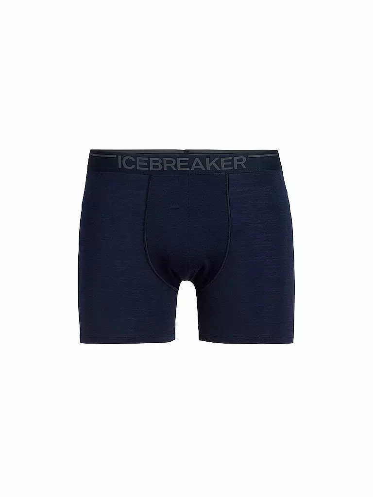 ICEBREAKER | Herren Boxershort Merino Anatomica | dunkelblau