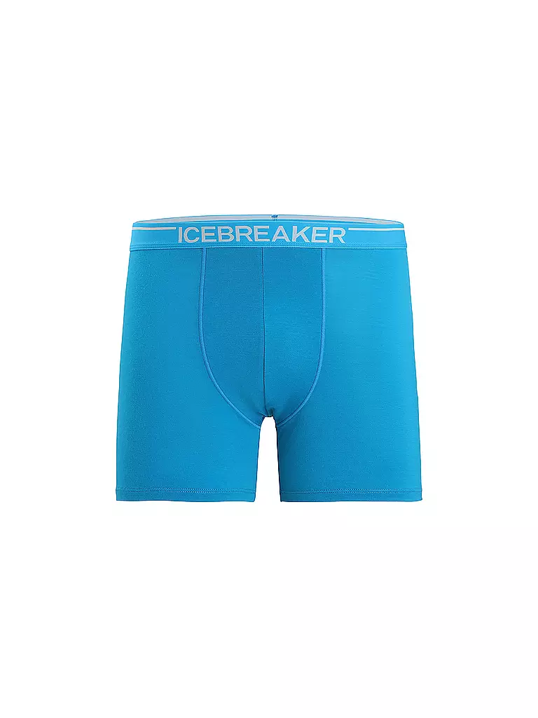 ICEBREAKER | Herren Boxershort Merino Anatomica | blau