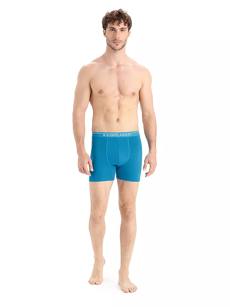 ICEBREAKER | Herren Boxershort Merino Anatomica | dunkelblau