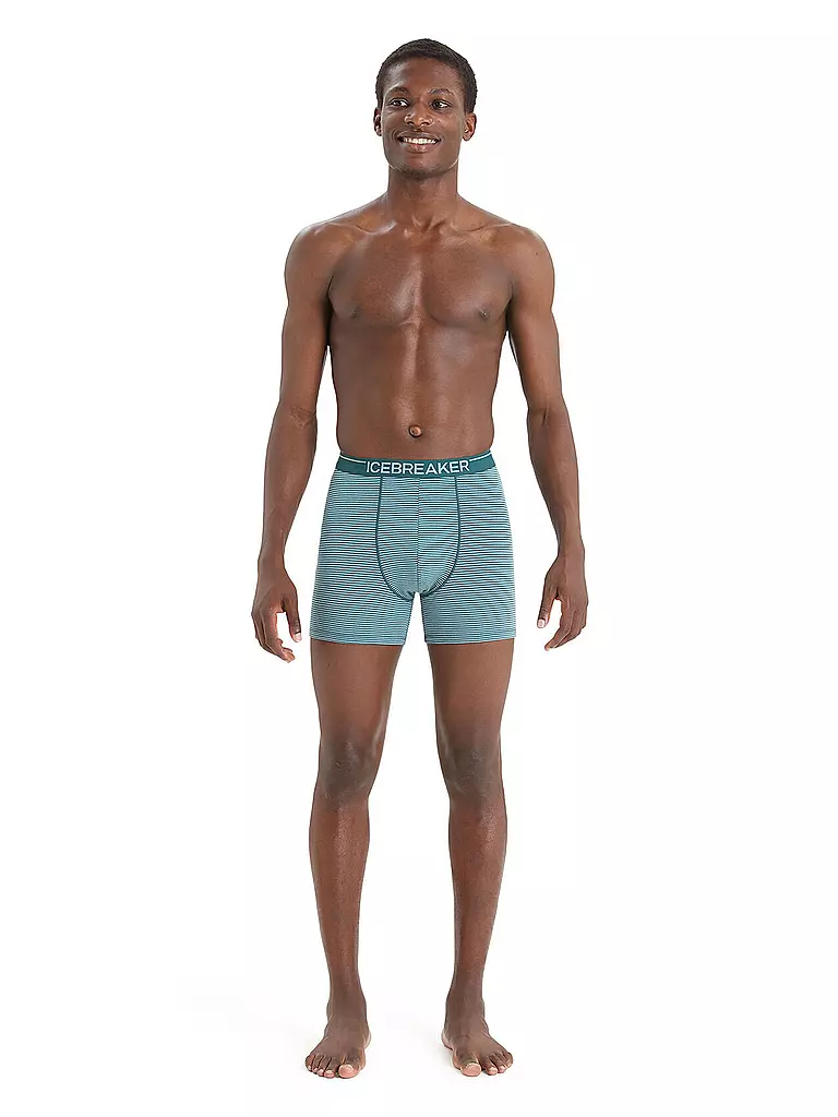 ICEBREAKER | Herren Boxershort Merino Anatomica | petrol