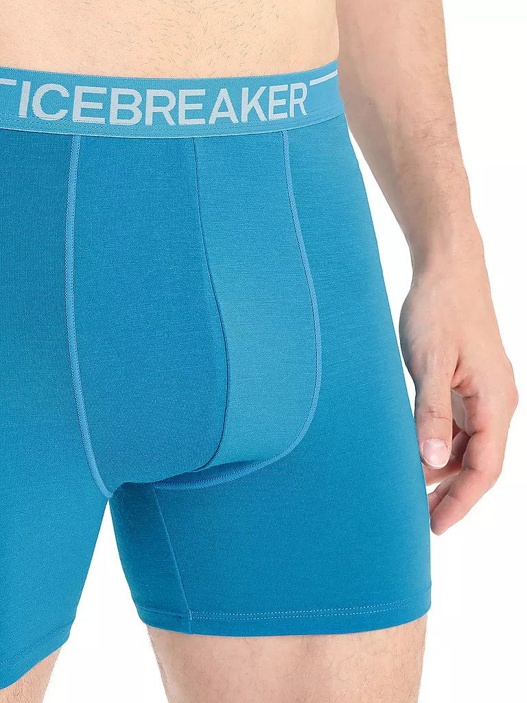 ICEBREAKER | Herren Boxershort Merino Anatomica | dunkelblau