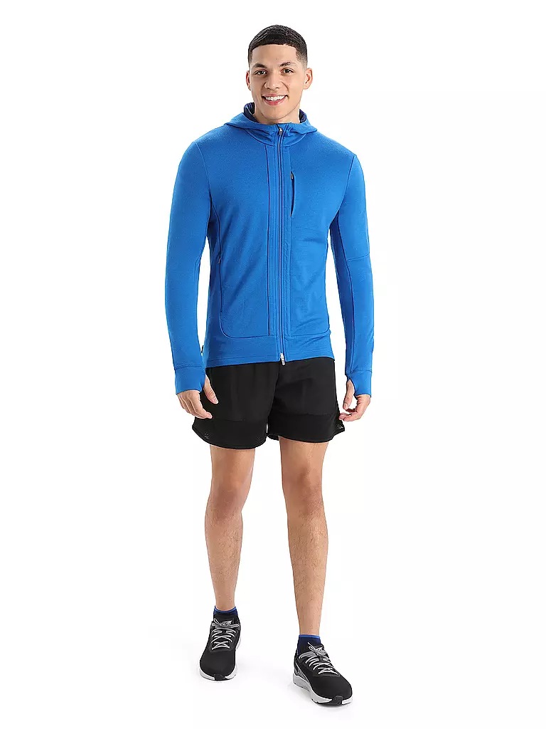 ICEBREAKER | Herren Fleecejacke Quantum II | blau