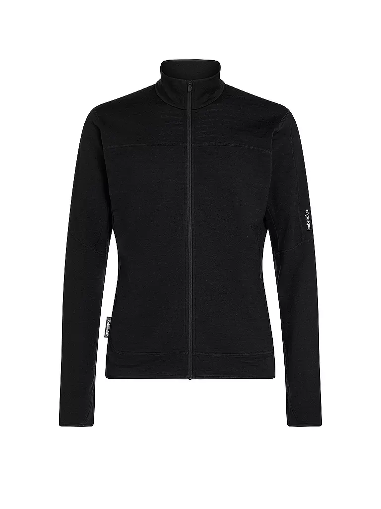 ICEBREAKER | Herren Fleecejacke Real 300 Merino | schwarz