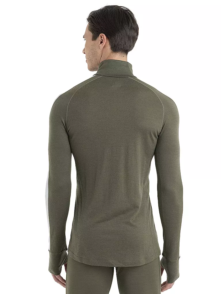 ICEBREAKER | Herren Funktionsshirt 200 ZoneKnit™ Merino | olive