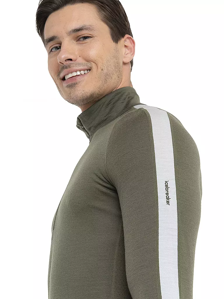 ICEBREAKER | Herren Funktionsshirt 200 ZoneKnit™ Merino | olive