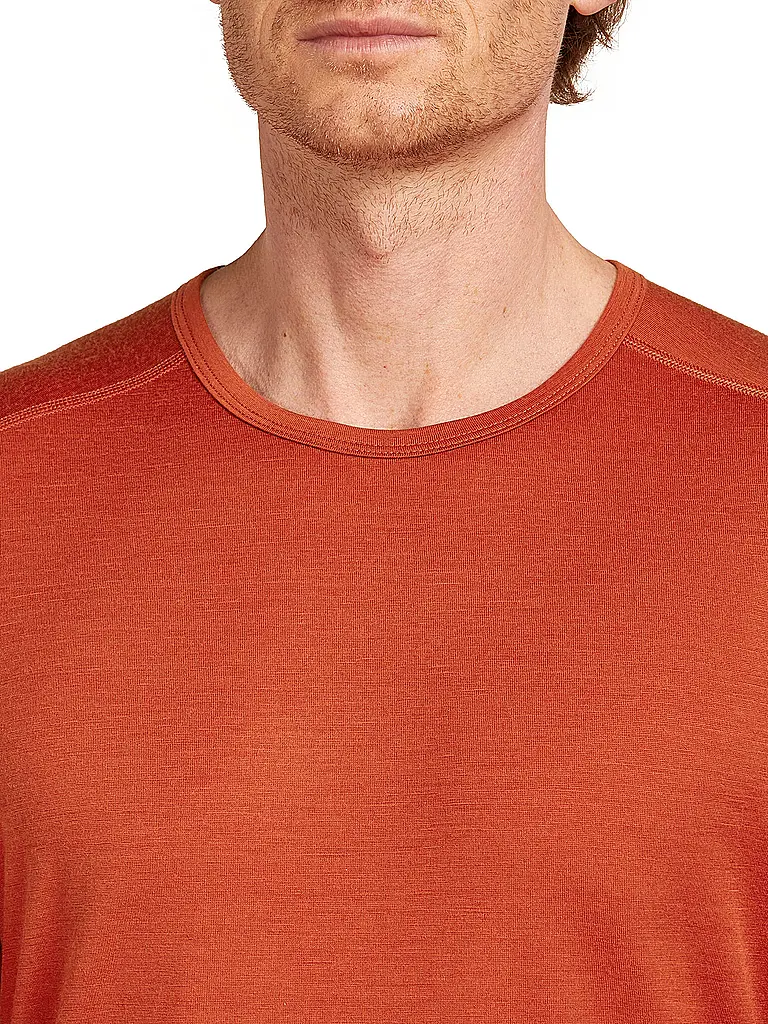 ICEBREAKER | Herren Funktionsshirt Merino 200 Oasis LS | kupfer