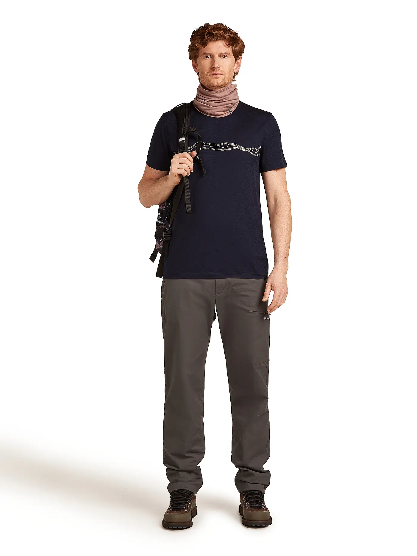 ICEBREAKER | Herren Funktionsshirt Mount Pulse 150 Tech | dunkelblau