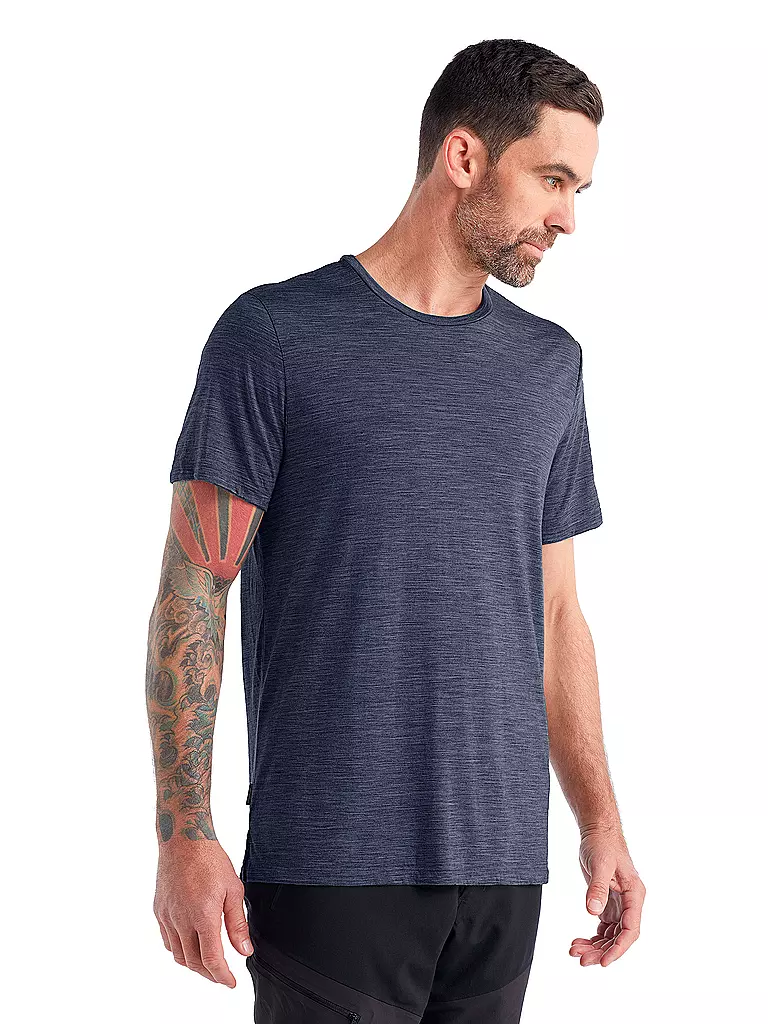 ICEBREAKER | Herren Funktionsshirt Sphere II Merino | dunkelblau